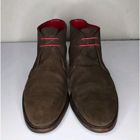 Rye 51 Men\'s Suede Chukka Boots Size 10 Goodyear Welt Rare Luxury Designer Shoes main image 16